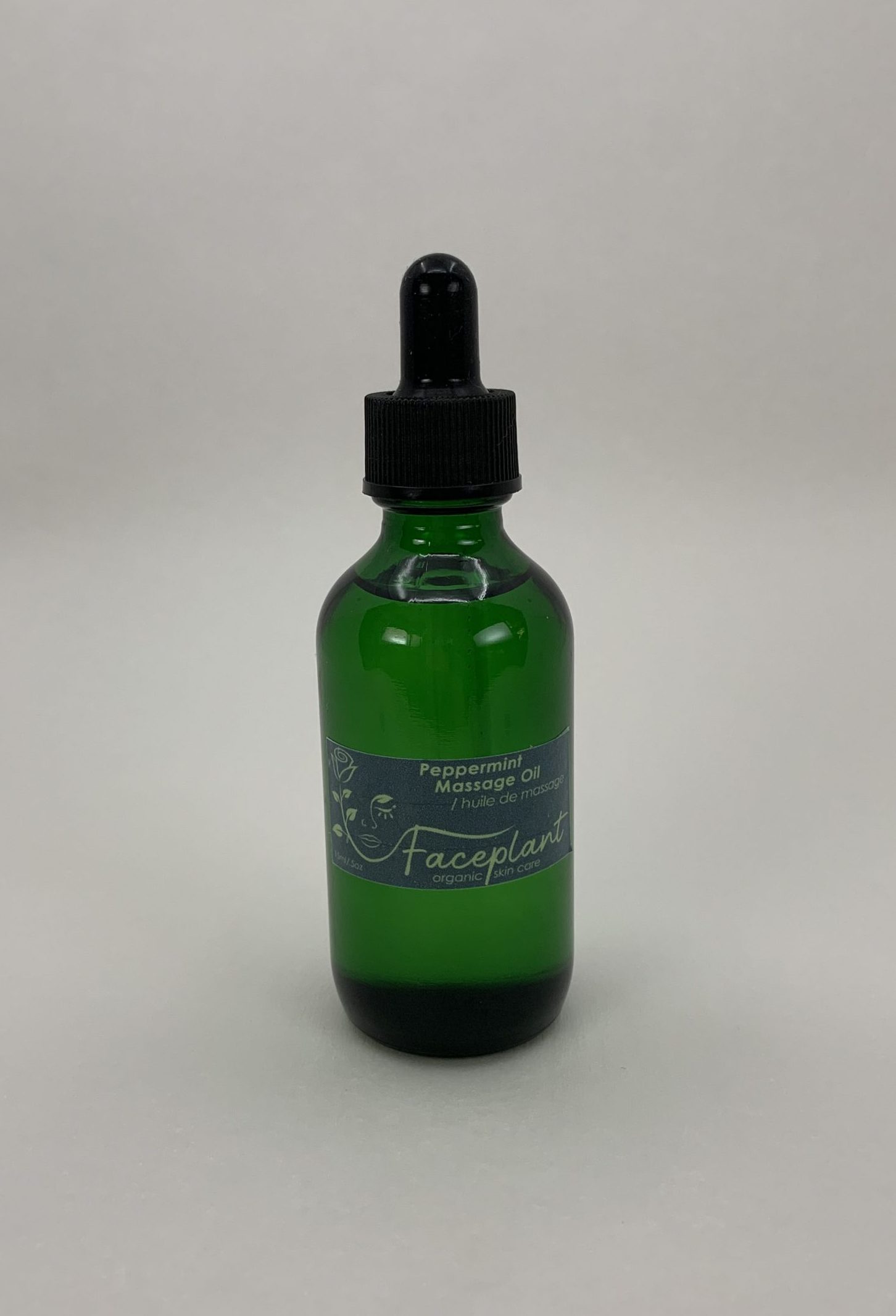 Peppermint Massage Oil Organic Skin Care Natural Beauty Health Products Blog